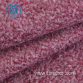 warm fleece 100% polyester sweater knit fabric